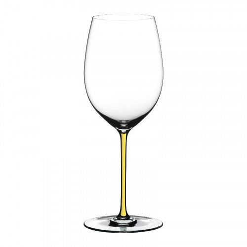 Riedel Fatto a Mano - yellow Cabernet / Merlot glass 625 ccm / h: 25 cm